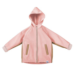 Jachetă cu glugă Pacifica Pink, softshell 3 straturi